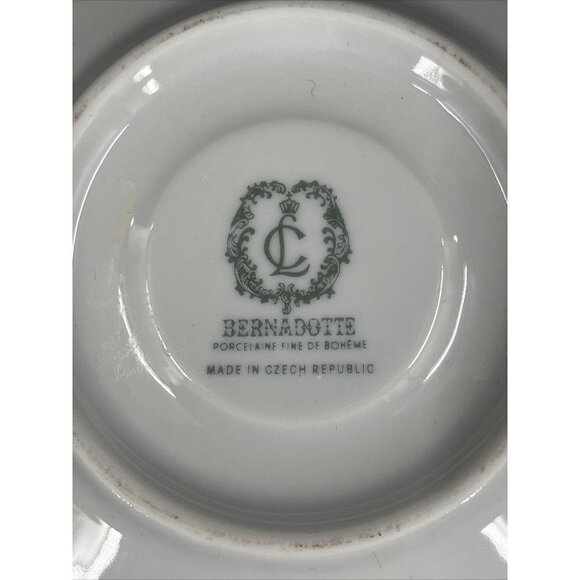 Bernadotte Czech Republic Wilddlife Pheasant Espresso Demitasse Cup and Saucer - Picture 5 of 11